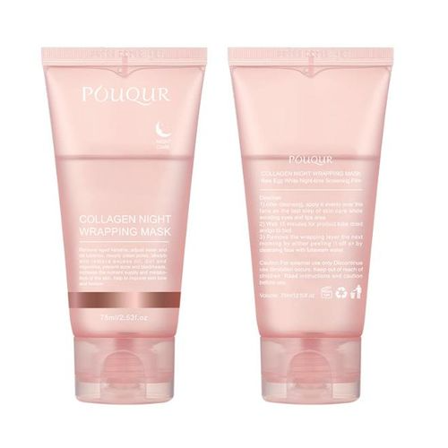 collagen applied tear off face mask POUQUR collagen applied tear off face mask