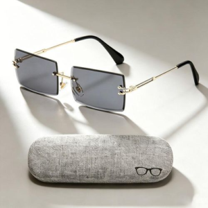 Rimless Rectangle Sunglasses Rimless Rectangle Sunglasses